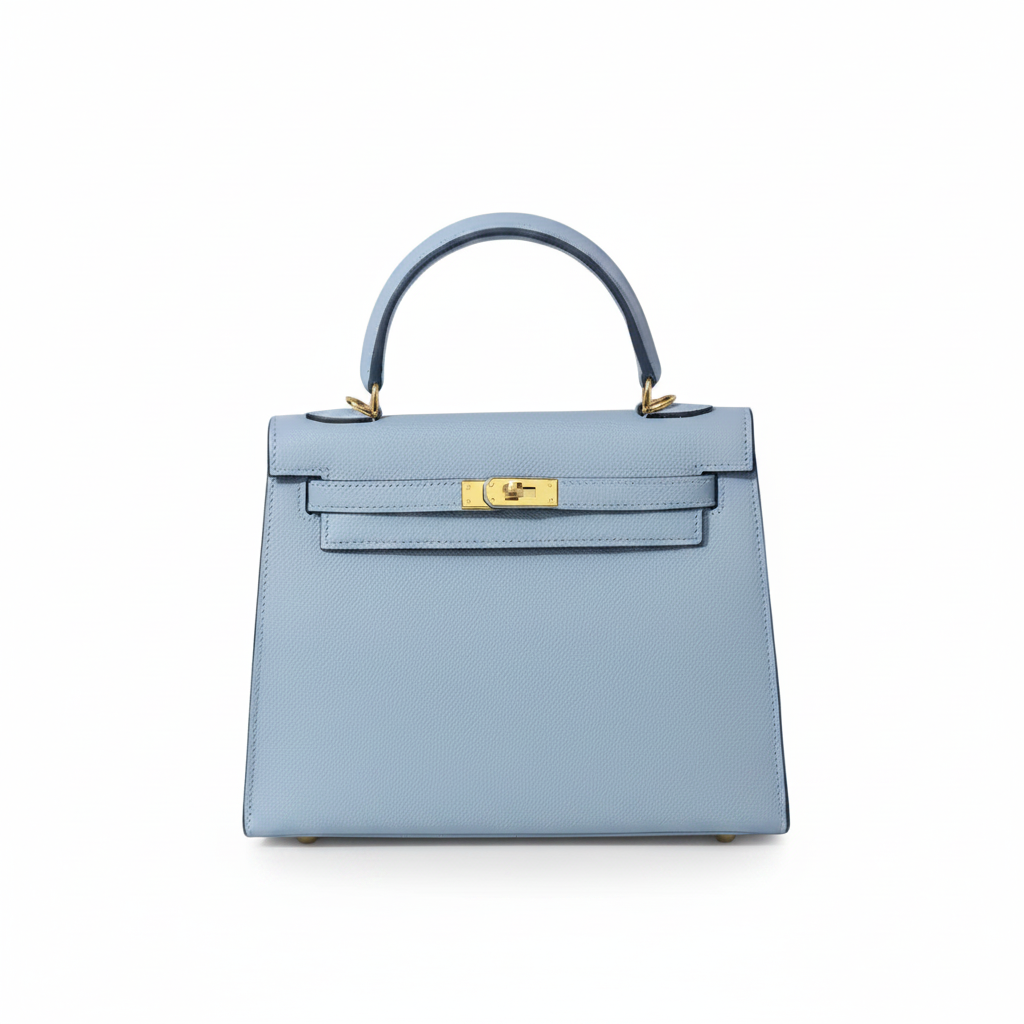 Leather Kelly Bag – Structured Shoulder Crossbody