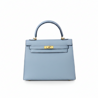 Leather Kelly Bag – Structured Shoulder Crossbody