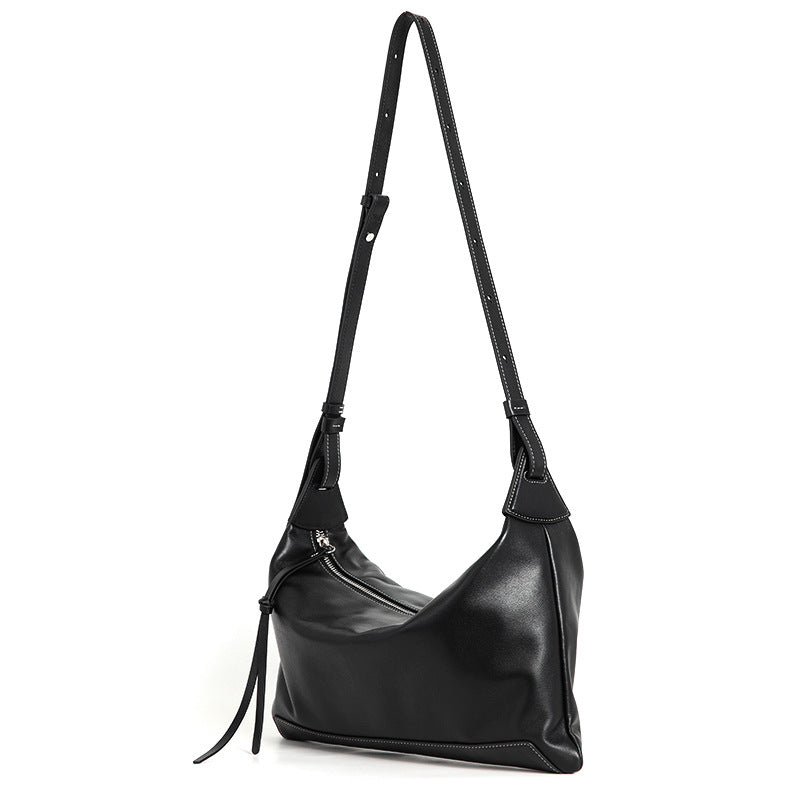 Women’s Soft Leather Tote – Shoulder & Crossbody Bag, 2026