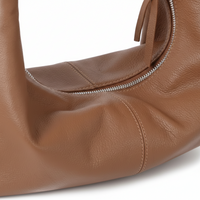 Soft Cowhide Underarm Bag – Large Shoulder Tote
