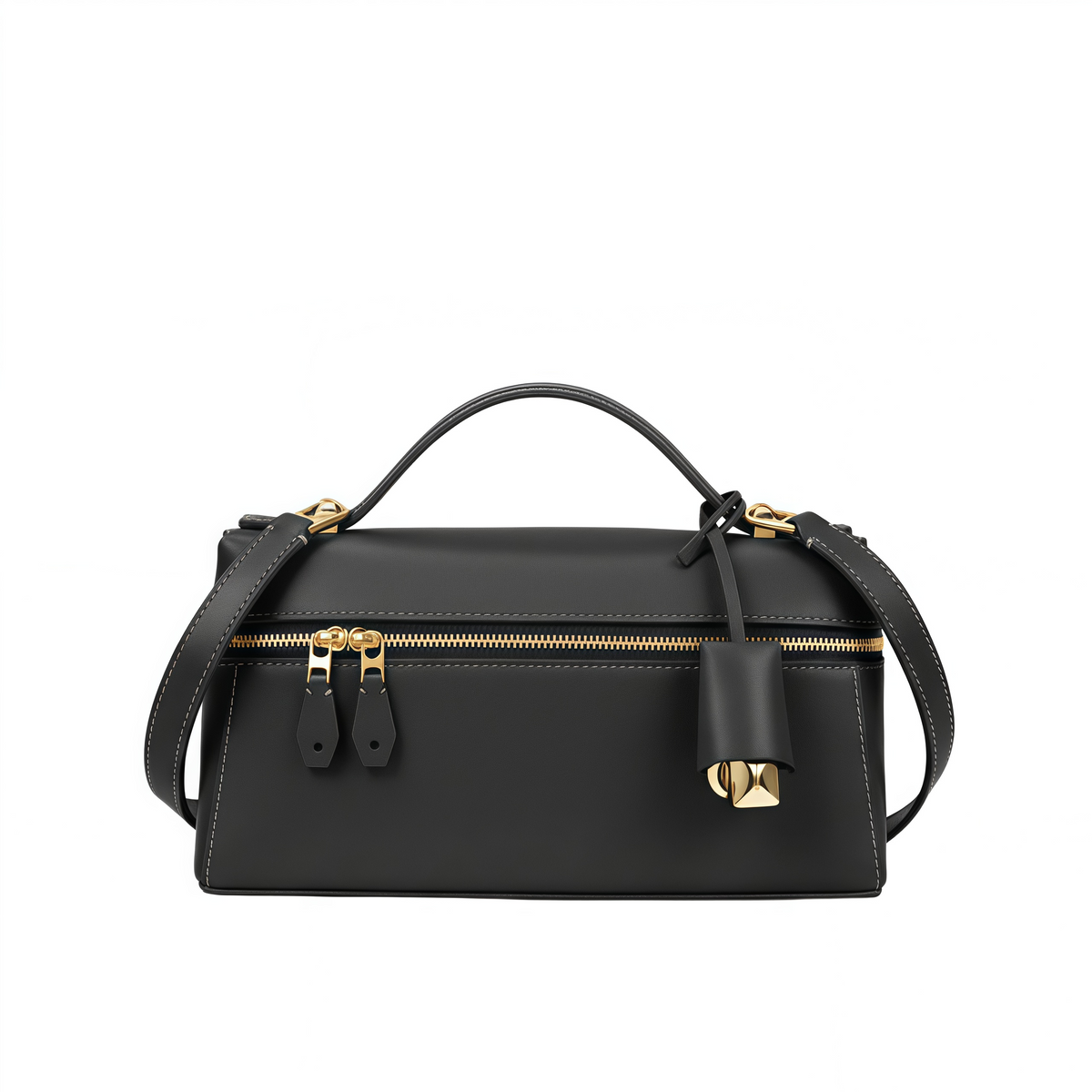 Cowhide Leather Mini Shoulder Bag – Handbag & Crossbody