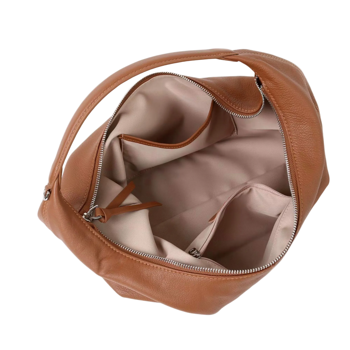 Soft Cowhide Underarm Bag – Large Shoulder Tote