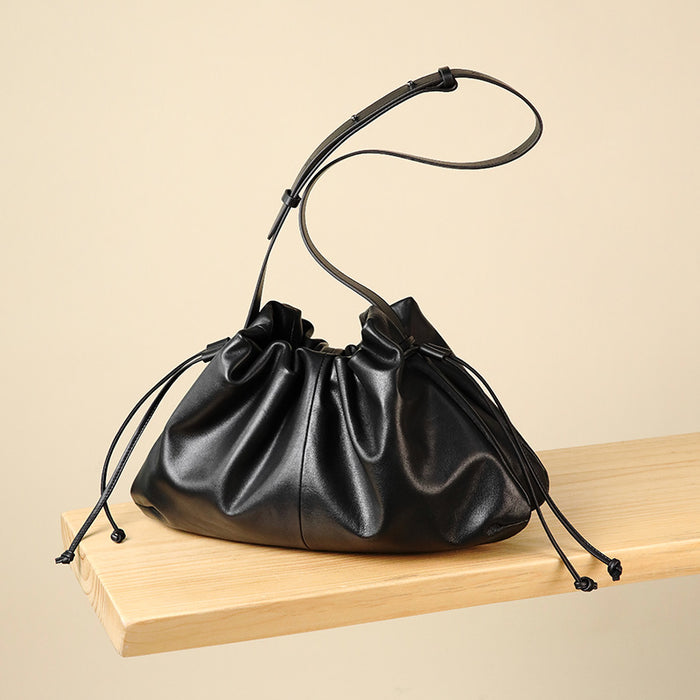 Genuine Leather Cloud Bag – Women’s Shoulder & Crossbody