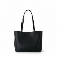 Soft Leather Tote Bag – Minimal Everyday Shoulder Bag