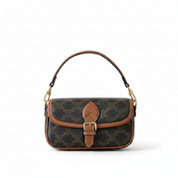 Mini Leather Baguette – Chic Shoulder Bag