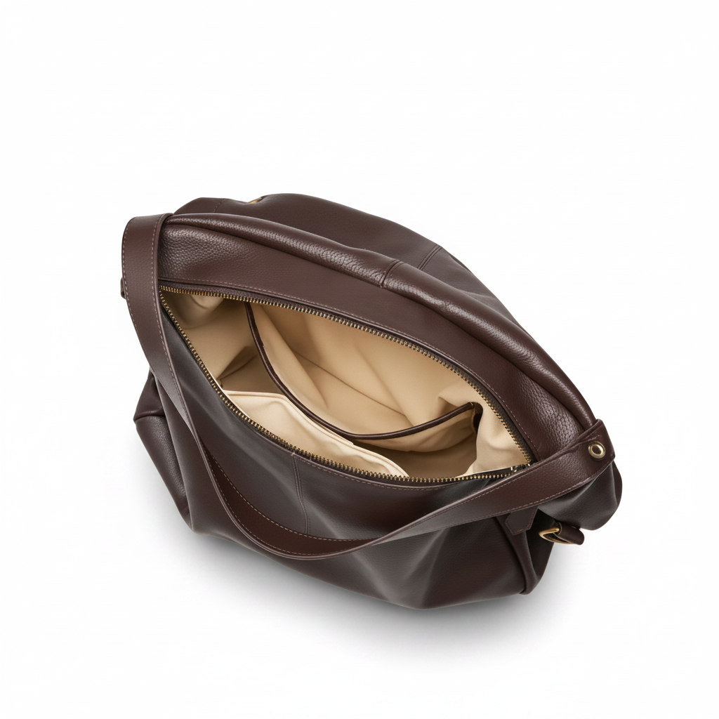 Large Cowhide Tote Bag – Travel Shoulder Bag