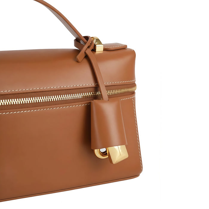 Cowhide Leather Mini Shoulder Bag – Handbag & Crossbody