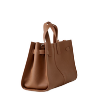 Premium Black Leather Work Tote – Handbag & Shoulder Bag