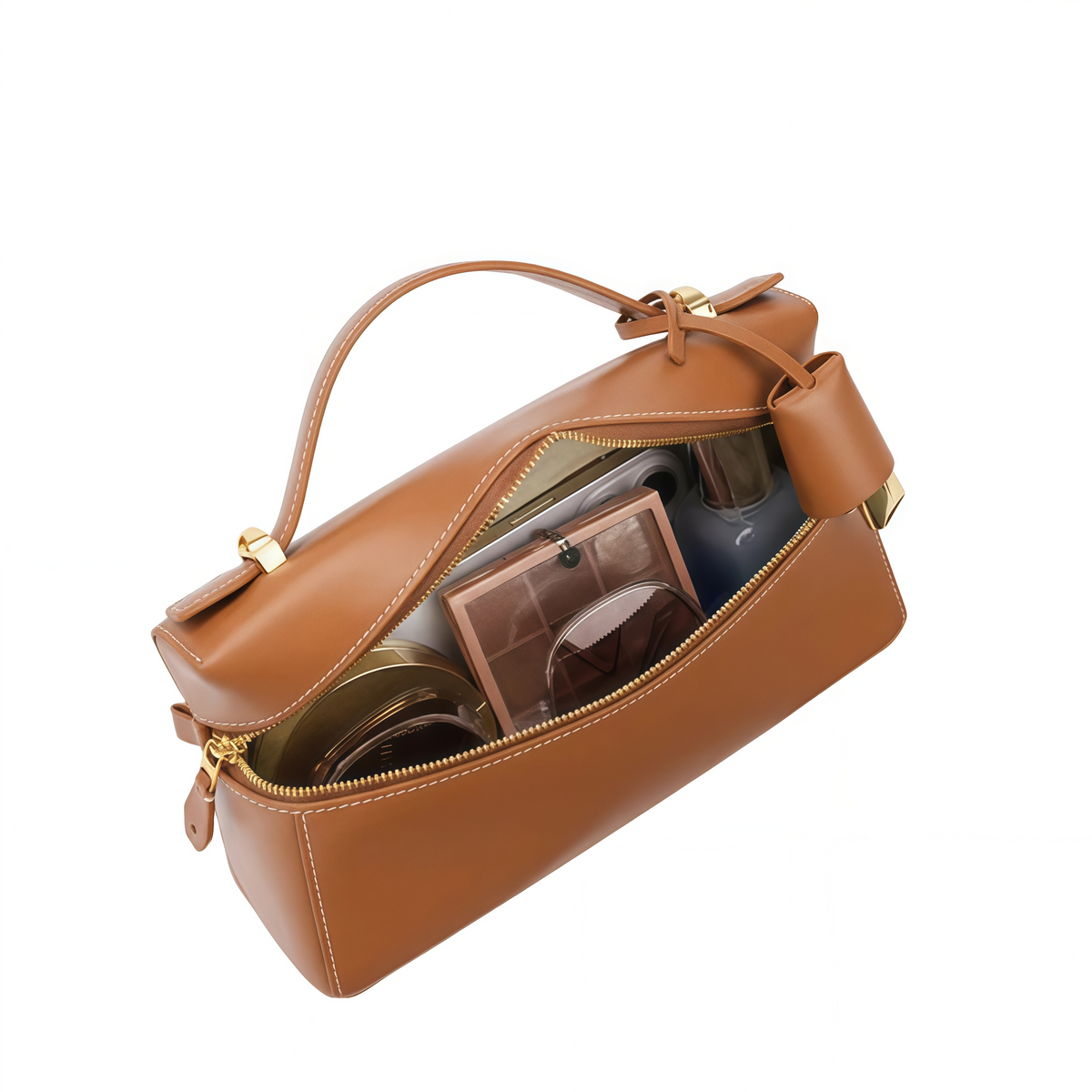 Cowhide Leather Mini Shoulder Bag – Handbag & Crossbody