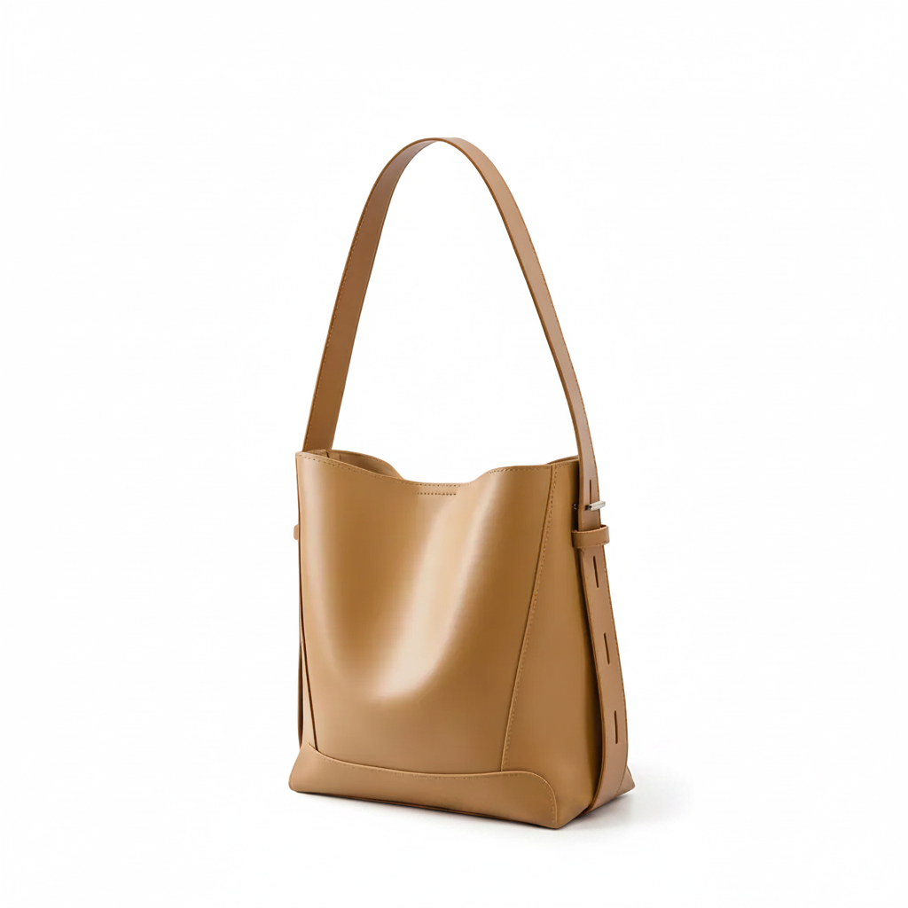 Leather Bucket Bag – Everyday Shoulder Crossbody