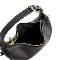 Cowhide Crescent Bag – Mini Shoulder Crossbody