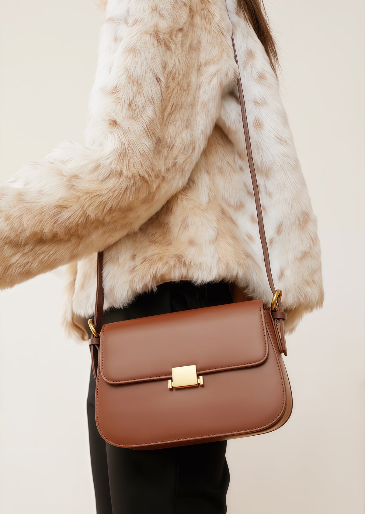 Leather Flap Bag – Mini Shoulder Crossbody