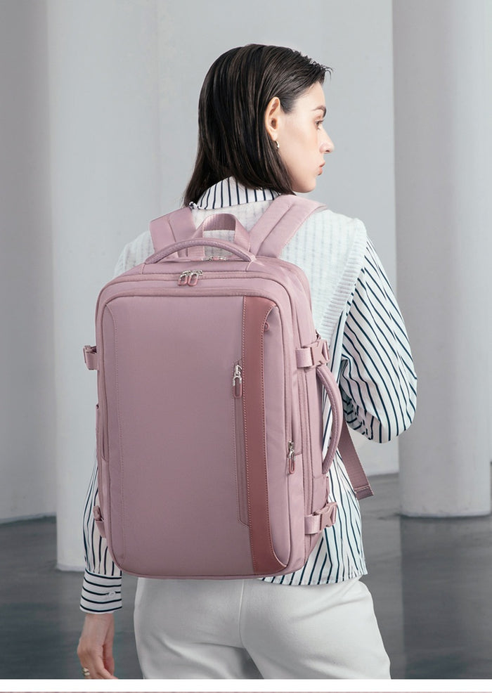 Women’s Large-Capacity Backpack – Laptop Bag for Travel & Work