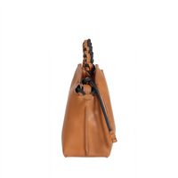 Full Grain Leather Top Handle Bag – Shoulder Crossbody Tote