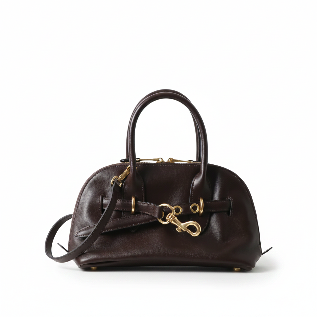 Lambskin Shell Bag – Shoulder & Handbag
