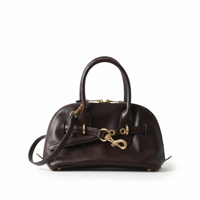 Lambskin Shell Bag – Shoulder & Handbag