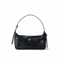 Leather Underarm Tote – Large Capacity Shoulder Bag