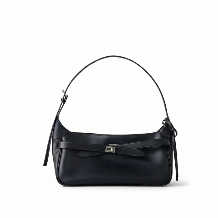 Leather Underarm Tote – Large Capacity Shoulder Bag