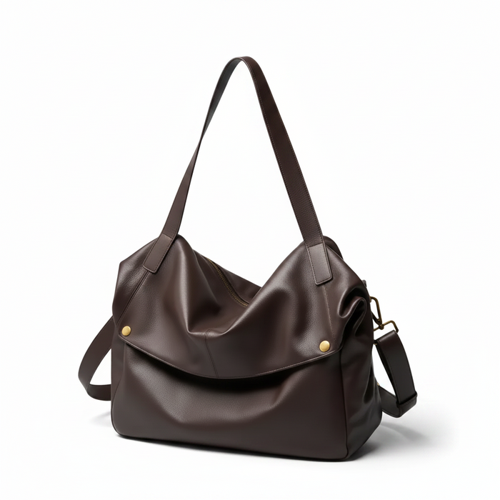 Large Cowhide Tote Bag – Travel Shoulder Bag