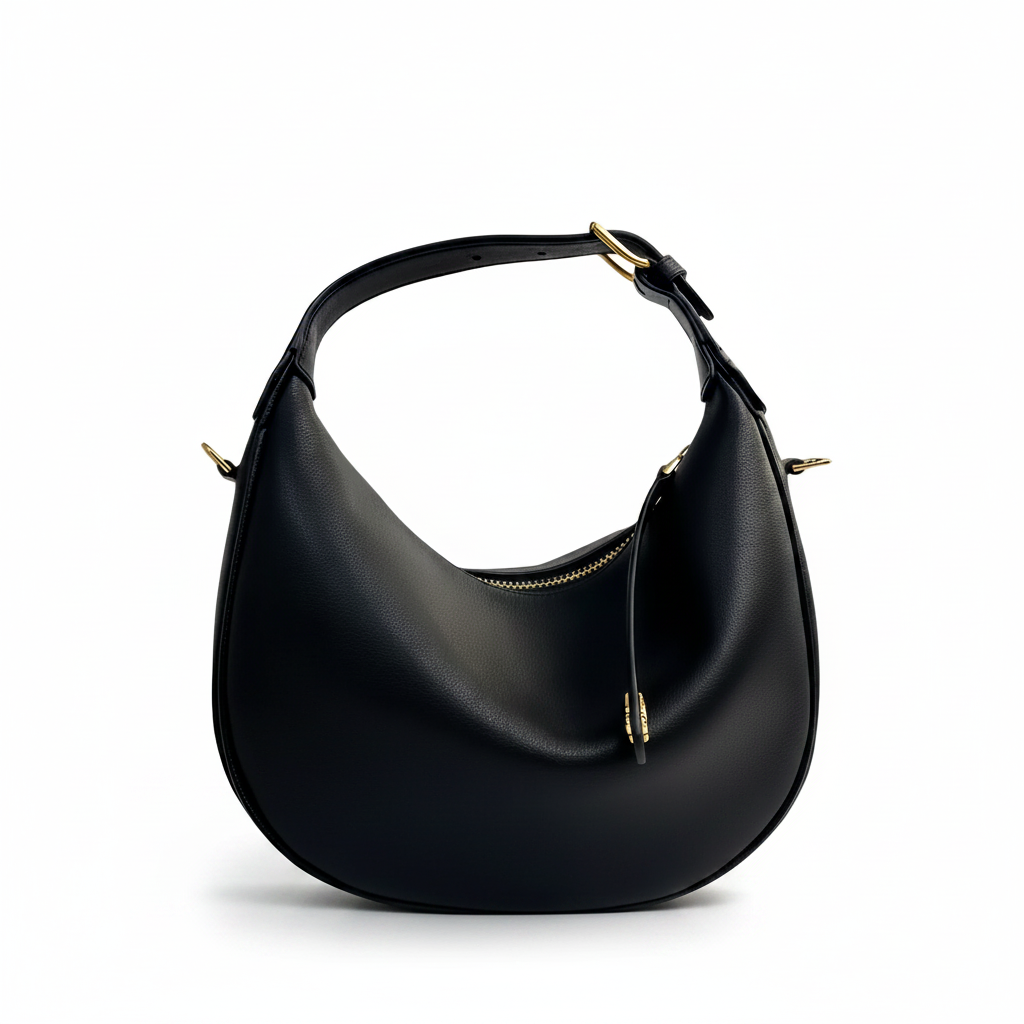 Cowhide Crescent Bag – Mini Shoulder Crossbody