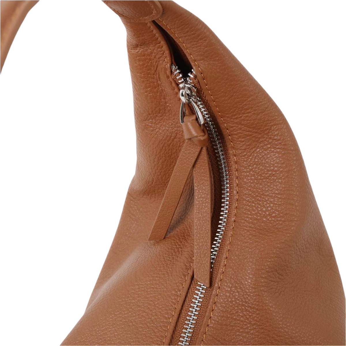 Soft Cowhide Underarm Bag – Large Shoulder Tote