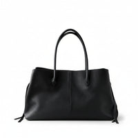 Soft Leather Tote Bag – Large Commuter Shoulder Bag