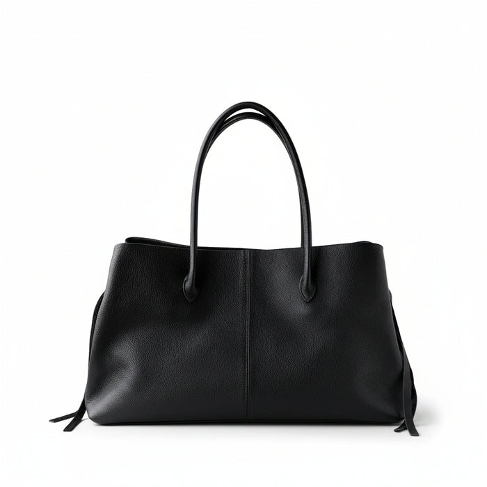 Soft Leather Tote Bag – Large Commuter Shoulder Bag