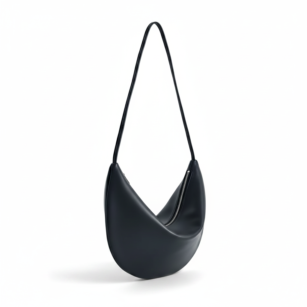 Lambskin Dumpling Bag – Minimal Shoulder Bag