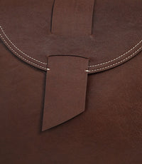 Women’s Genuine Leather Crossbody Bag – Coffee Shoulder Bag