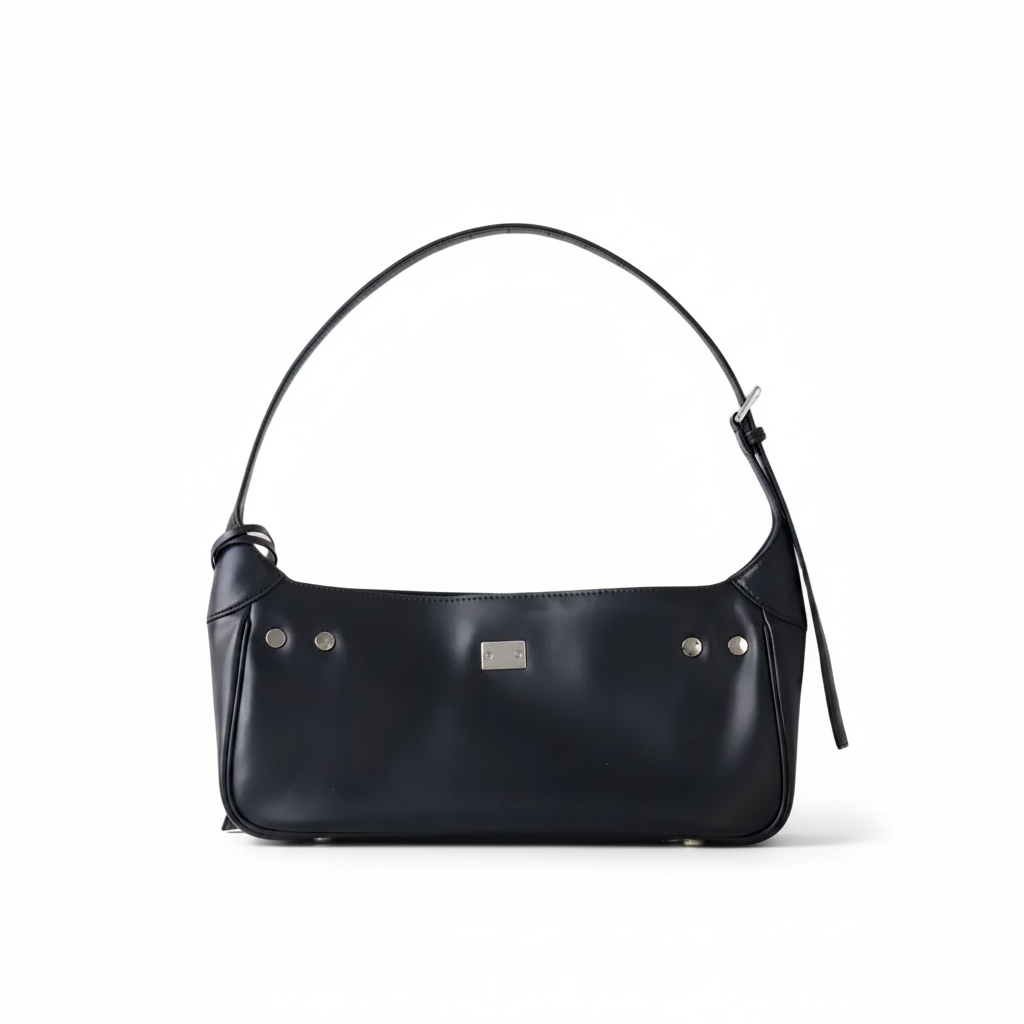 Leather Underarm Tote – Large Capacity Shoulder Bag