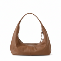 Soft Cowhide Underarm Bag – Large Shoulder Tote