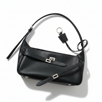 Leather Underarm Tote – Large Capacity Shoulder Bag