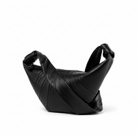 Lambskin Crescent Bag – Soft Shoulder Crossbody