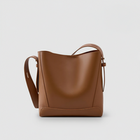 Leather Bucket Bag – Everyday Shoulder Crossbody