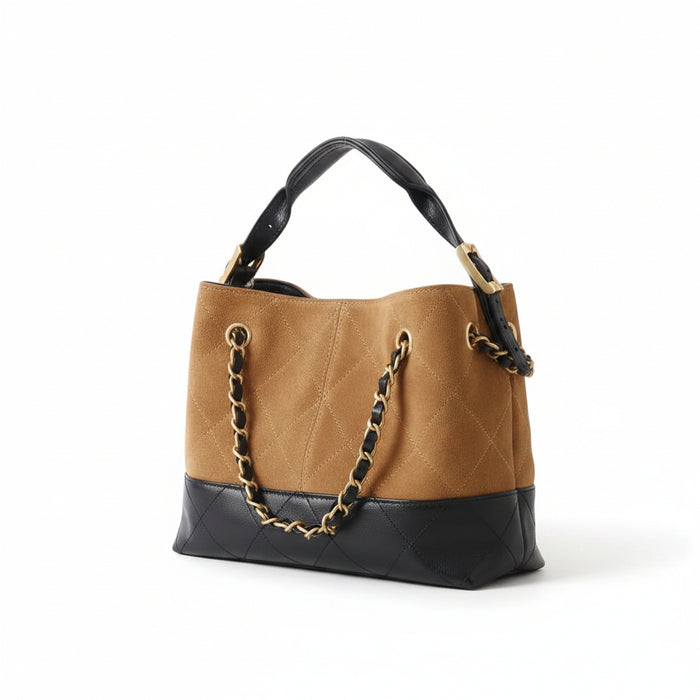 Quilted Lambskin Mini Tote – Chain Shoulder Bag