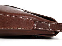 Women’s Genuine Leather Crossbody Bag – Coffee Shoulder Bag