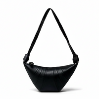 Lambskin Crescent Bag – Soft Shoulder Crossbody