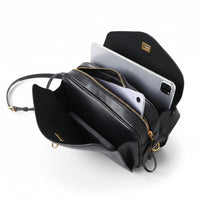 Soft Leather Pillow Shoulder Bag – Minimal Crossbody