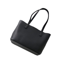Soft Leather Tote Bag – Minimal Everyday Shoulder Bag