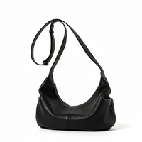 Cowhide Dumpling Bag – Minimal Shoulder Tote