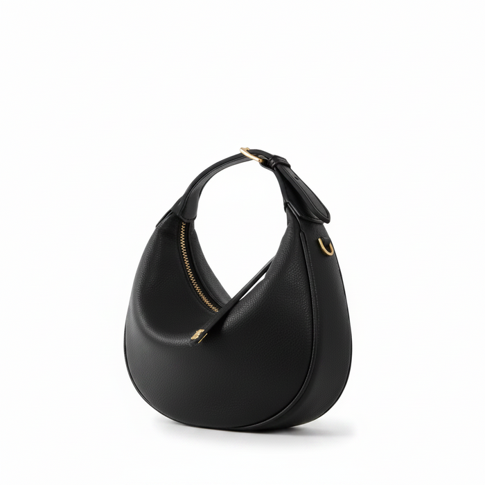 Cowhide Crescent Bag – Mini Shoulder Crossbody
