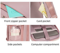 Women’s Large-Capacity Backpack – Laptop Bag for Travel & Work