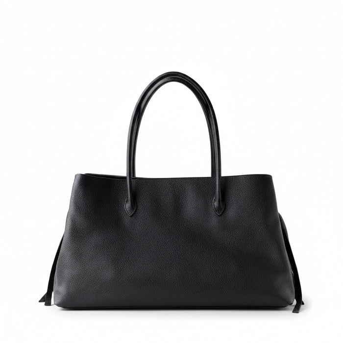 Soft Leather Tote Bag – Large Commuter Shoulder Bag