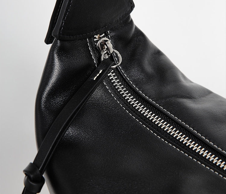 Women’s Soft Leather Tote – Shoulder & Crossbody Bag, 2026