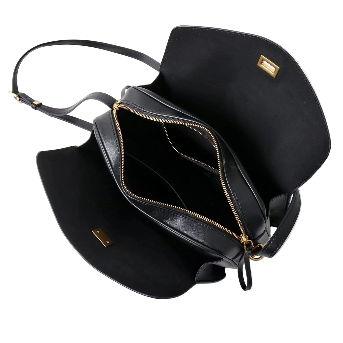 Soft Leather Pillow Shoulder Bag – Minimal Crossbody