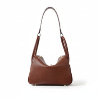 Top-Grain Leather Bucket Bag – Vintage Shoulder & Handbag