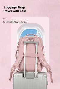 Women’s Large-Capacity Backpack – Laptop Bag for Travel & Work