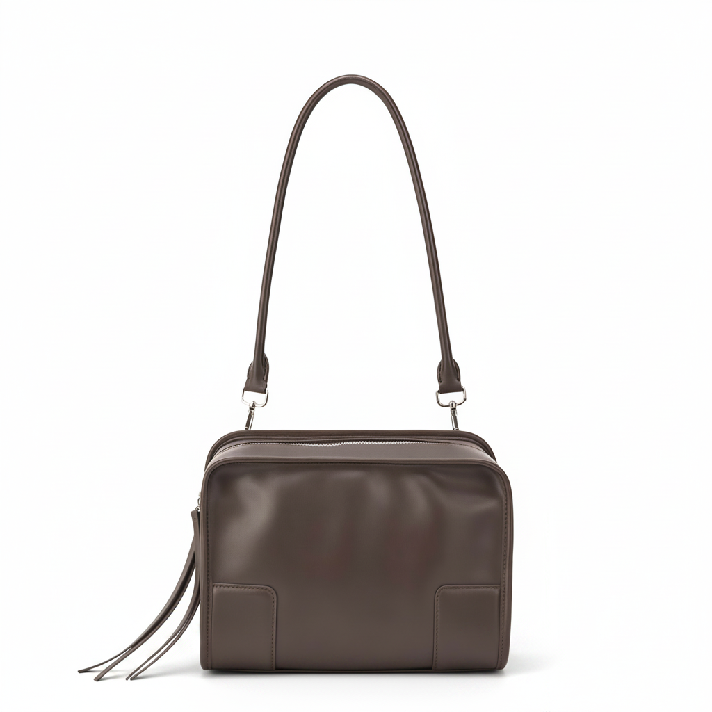 Vintage Cowhide Boston Bag – Shoulder Crossbody
