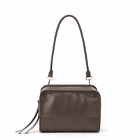Vintage Cowhide Boston Bag – Shoulder Crossbody