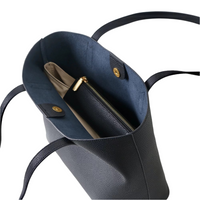 Soft Leather Tote Bag – Minimal Everyday Shoulder Bag